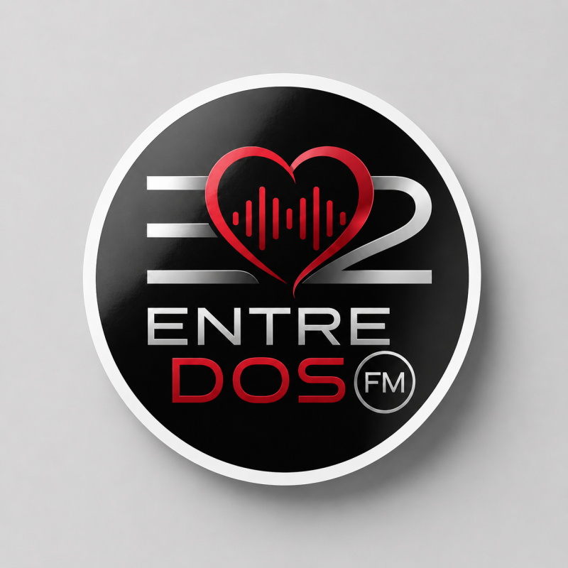 Sticker Circular Entre Dos FM